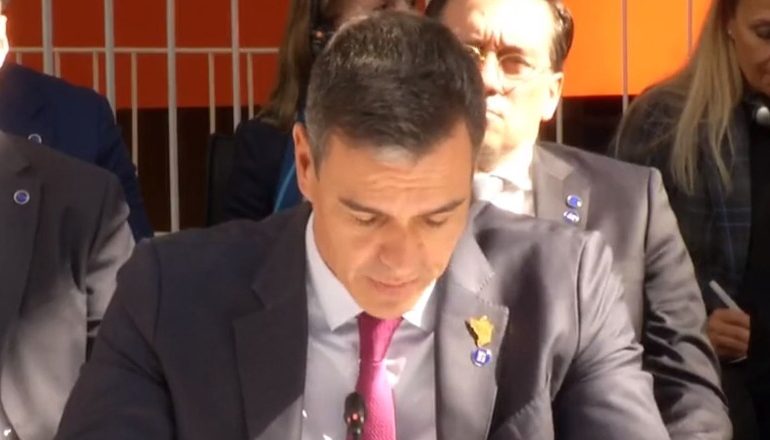 SAMITI I PROCESIT TË BERLINIT/ Kryeministri i Spanjës: Dënojmë Hamasin për sulmin ndaj Izraelit, duhet të shmangim përshkallëzimin e dhunës