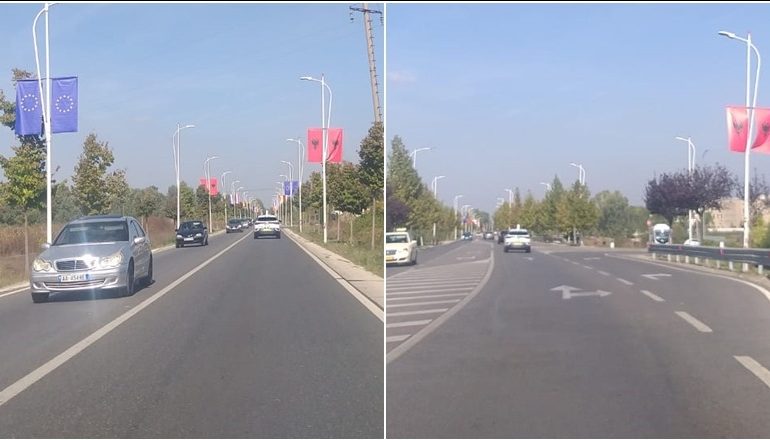 TIRANA BËHET GATI PËR SAMITIN E PROCESIT TË BERLINIT/ Rruga e Rinasit vishet me flamujt e BE-së dhe Shqipërisë