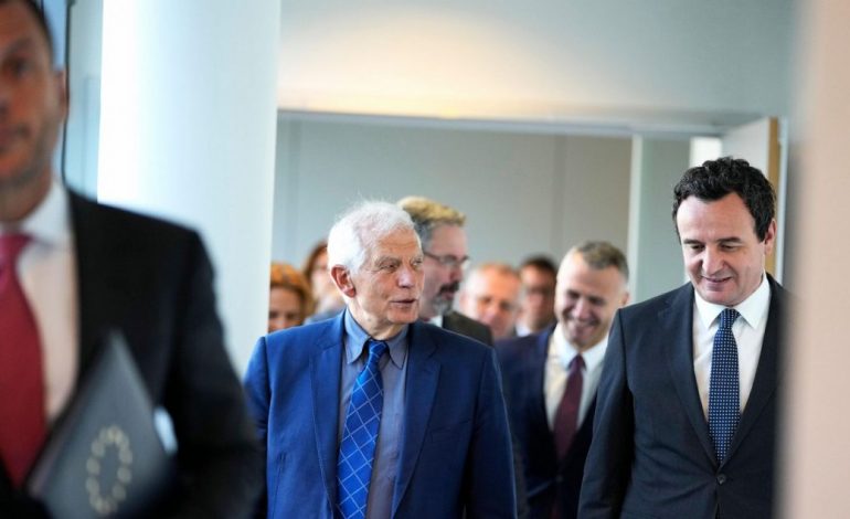 ALBIN KURTI NË BRUKSEL/ Përfundon takimin me liderët evropianë për dialogun me Serbinë