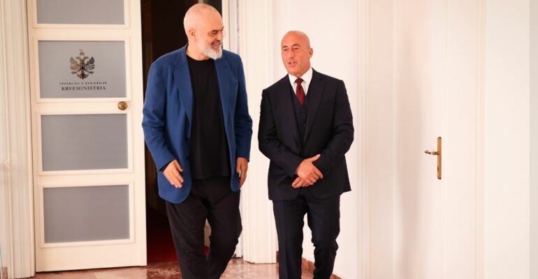 TAKIM ME RAMËN NË TIRANË/ Haradinaj: I kërkova të ndihmojë Kosovën në nivelin ndërkombëtar