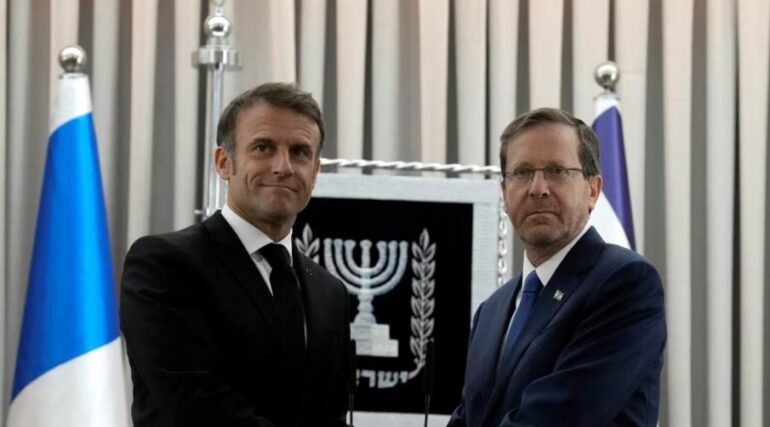 KONFLIKTI NË LINDJEN E MESME/ Macron në Tel Aviv: Franca qëndron krah për krah me Izraelin