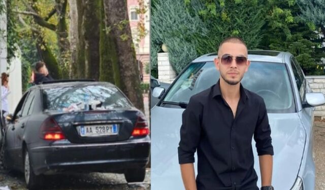 PUBLIKOHET FOTO/ I apasionuar pas shpejtësisë, kush është 21 vjeçari që mori para me ‘Benz’ dy të rinjtë në trotuar në Tiranë