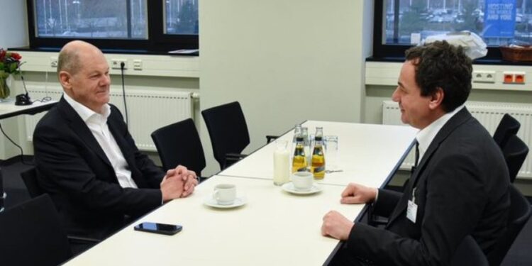 TAKOHET ME SCHOLZ/ Kurti: Ndamë vizionin e përbashkët përbashkët si socialdemokratë