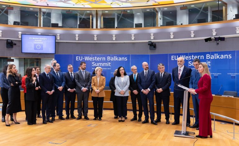 SAMITI BE-BALLKANI PERËNDIMOR/ Mogherini: Kolegji i Europës do të ketë kampus në Tiranë, ideja u bë realitet 1 vit pas diskutimeve