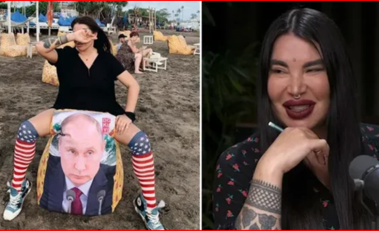 “KANDIDATJA E TMERRIT”/ Modelja me tatuazhe lejohet të garojë kundër Putin në zgjedhjet në Rusi