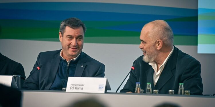 VIZITA E RAMËS/ Reagon kryeministri i Landit të Bavarisë: Shqipëria i përket Bashkimit Europian