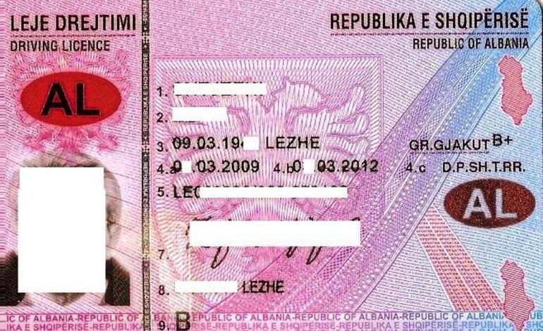 RRITET ÇMIMI I KARTONIT TË PATENTËS/ Nga 5 shkurti do të kushtojë 4500 lek
