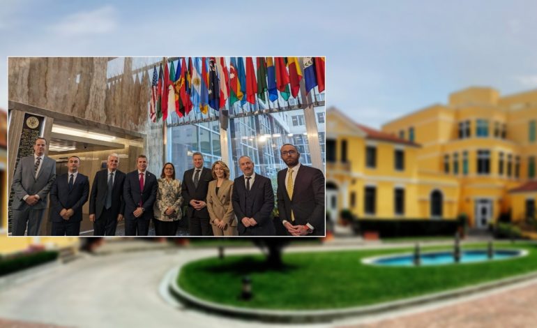 DELEGACIONI I PARLAMENTIT EUROPIAN NË SHBA/ Ambasada Amerikane: Kënaqësi të shohësh përfaqësuesit e zgjedhur shqiptarë së bashku