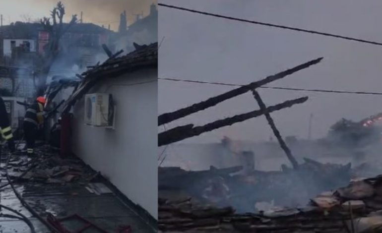 DETAJE NGA DJEGIA E BANESAVE NË GJIROKASTËR/ Zjarrfikësit: Kishte municion luftarak përreth