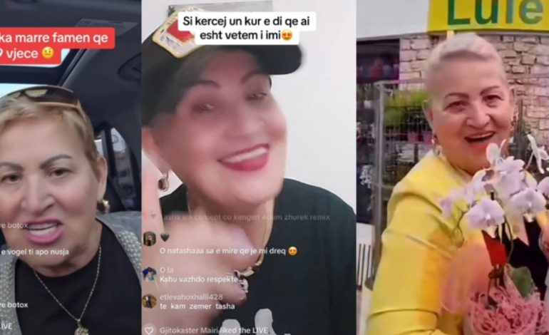 “TË KAM BËRË NJË SURPRIZË…”/ LIVE në TikTok, kush është gjyshja që publikonte nipin 10 vjeç duke sharë me fjalë të rënda