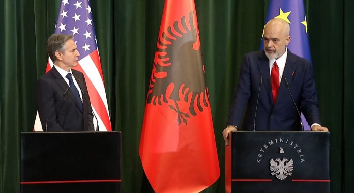 “SHQIPËRIA E PËRKUSHTUAR PËR STABILITETIN E RAJONIT”/ Rama letër Blinken: Synojmë të presim Samitin e NATO-s në 2027-ën