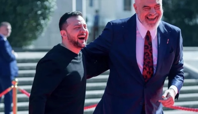 ZELENSKY NË TIRANË/ FOTOT me Ramën në samit që po bëjnë ‘xhiro’ në mediat botërore
