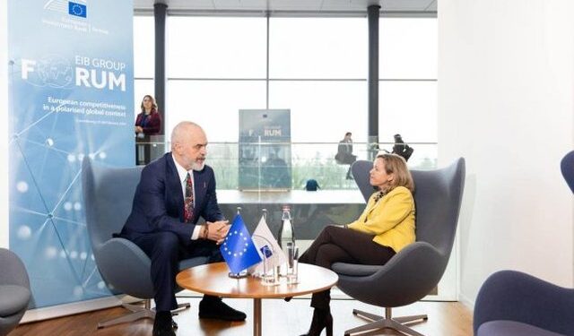 MBËSHTETJA FINANCIARE NDAJ SHQIPËRISË DHE RAJONIT/ Rama takim me presidenten e BEI-t