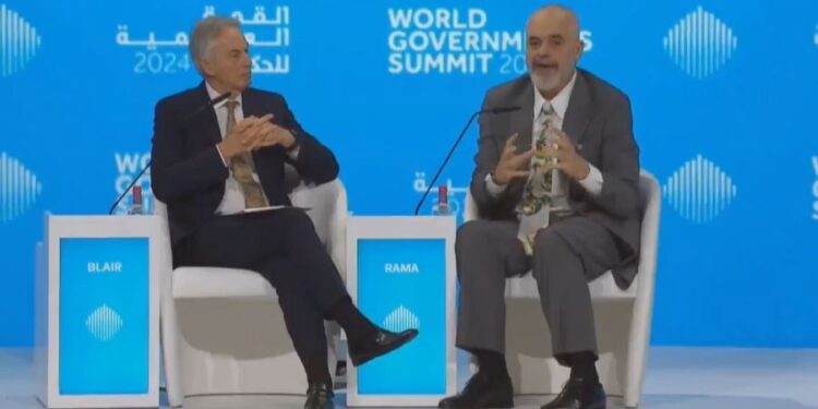 SAMITI I DUBAIT/ Rama ia thotë në sy: Tony Blair është arsyeja kryesore përse u bëra kryeministër