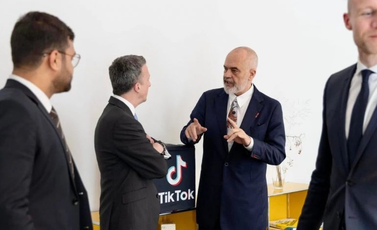 “TIK TOK” DREJT MBYLLJES NË SHQIPËRI?! Rama takon pronarin e kompanisë, zbardhet diskutimi