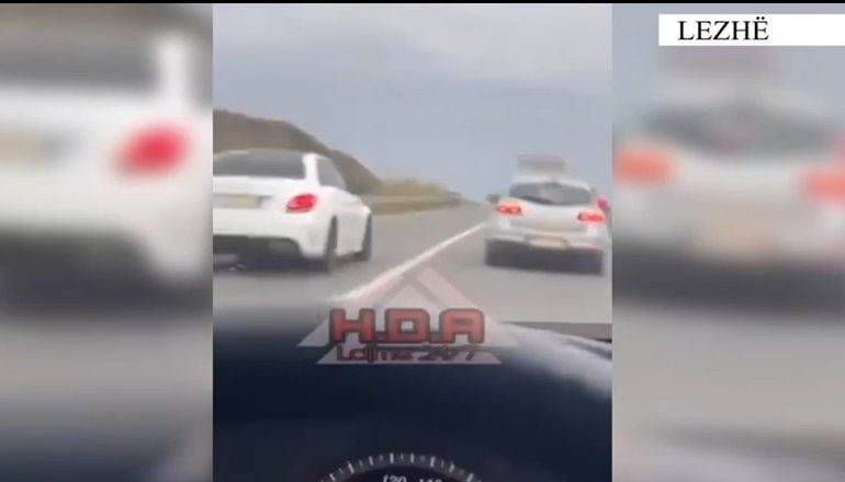 E PËSON SHOFERI/ U fut në parakalim të gabuar në aksin Lezhë-Milot, ja sa lekë gjobitet