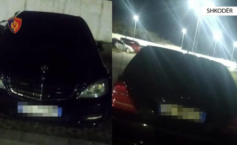 PO ECTE ME AUTOMJET TË BLINDUAR TË PA REGJISTRUAR/ Policia e Shkodrës i bllokon makinën Safet Bajrit