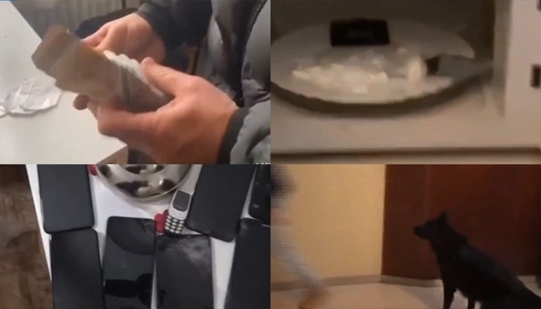 SHKATËRRIMI I KLANIT SHQIPTAR/ Punlikohen PAMJET e megaoperacionit, tufa me euro në çorap e kokaina në mikrovalë