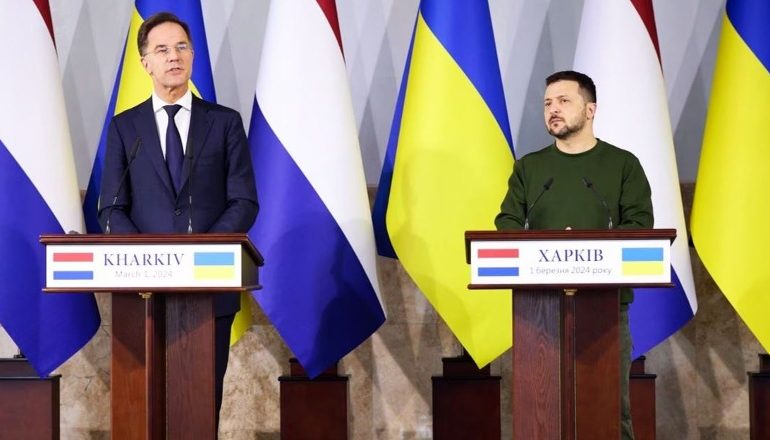 LUFTA/ Holanda premton 1 miliard euro shtesë për Ukrainën! Në 2025 3 miliardë euro te tjera