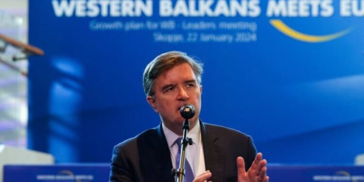 BEOGRAD/ Pas takimit me Vuçiç, flet O’Brien: Shpresojmë se do bëhet gjithçka që të themelohet Asociacioni