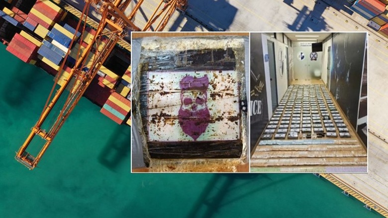 DETAJET E PARA/ Kapen 210 kg kokainë në portin e Pireut të fshehur në një konteiner me karkaleca, destinacion ishte Durrësi, në pranga 2 shqiptarë