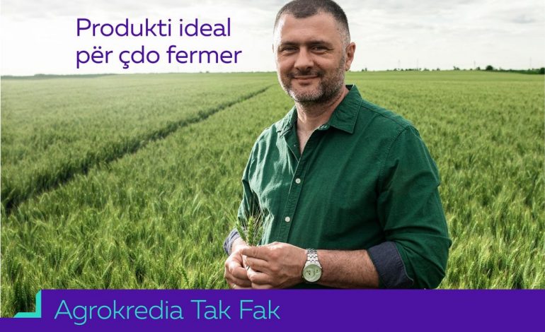 CREDINS BANK/ Agrokredia Tak Fak, produkti ideal për çdo fermer!