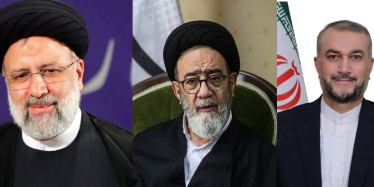 ASNJË SHENJË NGA HELIKOPTERI I BLLOKUAR/ Bashkë me Presidentin iranian edhe ministri i Jashtëm e kleriku i lartë