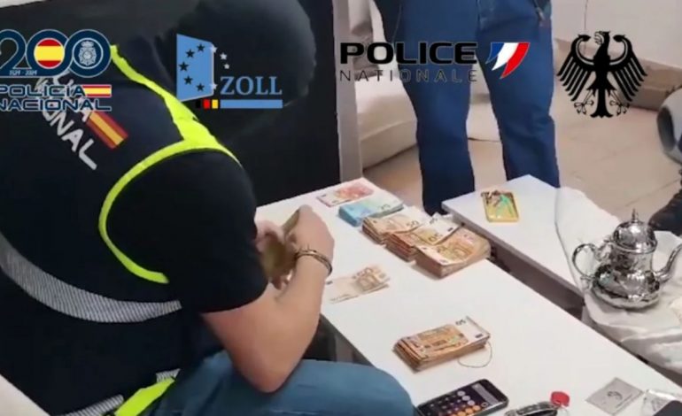 TË PËRFSHIRË EDHE SHQIPTARËT/ ‘Çmontohet’ rrjeti ndërkombëtar i drogës në Spanjë