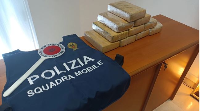 U KAP ME 10 KILOGRAM KANABIS/ Arrestohet shqiptari në Bolonja