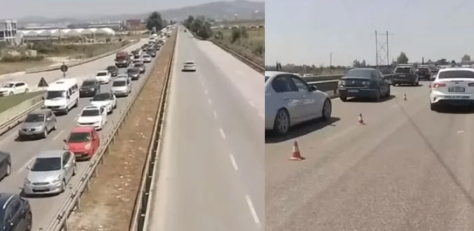 E RËNDË/ Aksident i trefishtë në Lushnjë! Dy të lënduar, bllokohet trafiku