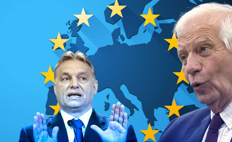 BORRELL AKUZON ORBAN PËR PABESI/ Bashkohet me bojkotin kundër presidencës së Hungarisë në BE