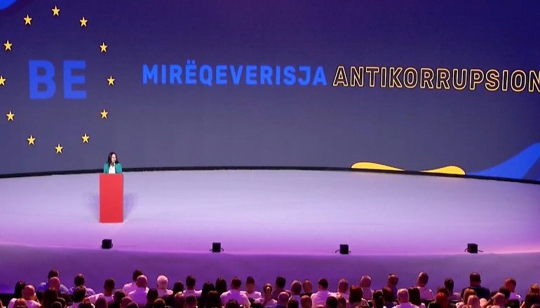 KONGRESI I PS/ Dhuka: Qëllim anëtarësimi në BE brenda 2030, të thellojmë progresin e reformës…