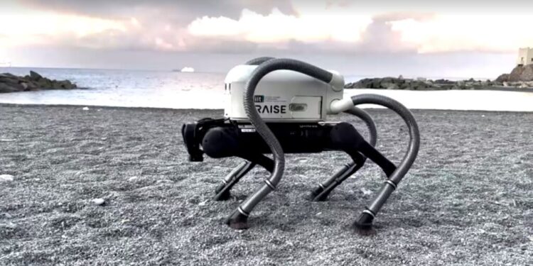 I NGARKUAR ME “MISION”/ Një robot me katër këmbë shfaqet në plazhet italiane