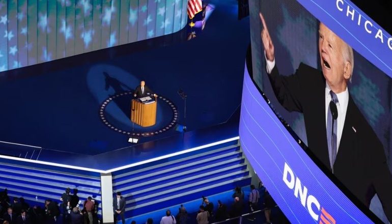 KUVENDI KOMBËTAR DEMOKRAT/ Biden: Nuk jam përkulur përpara Putin, siç vepron Trump, as Kamala nuk do ta bëjë kurrë
