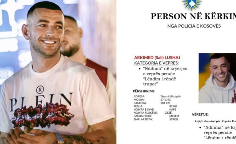 ÇFARË NDODHI? Pas Noizyt, Policia e Kosovës shpall në kërkim edhe Stresin, kërkon ndihmën e qytetarëve për arrestimin e tij