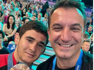 FITOI MEDALJEN E BRONXTË/ Veliaj ndan foton me Valiev nga Parisi