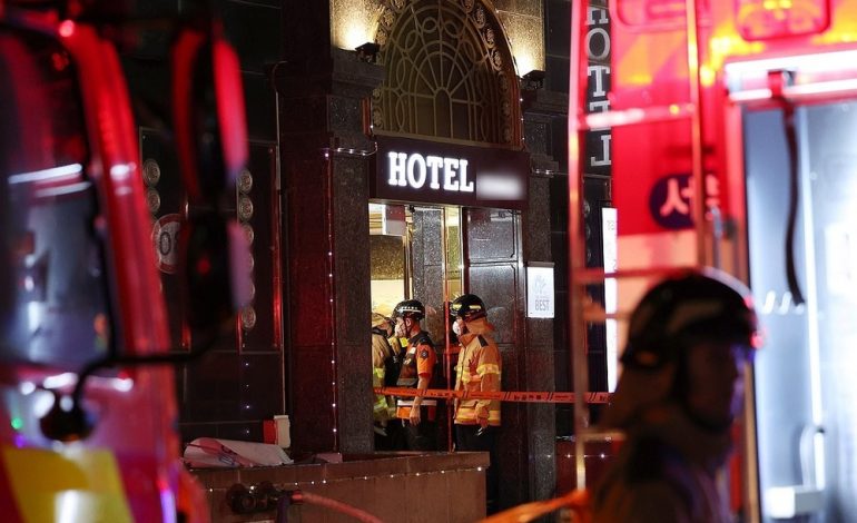 TRONDITET KOREJA E JUGUT/ 7 të vdekur e 11 të plagosur nga zjarri në hotel, numri i viktimave mund të rritet