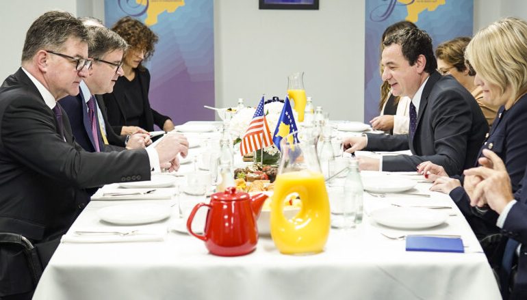TAKIM ME LAJÇAK DHE O’BRIEN NË NEW YORK/ Kurti: Kosova është e përkushtuar për normalizimin e raporteve me Serbinë