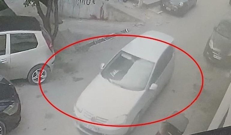 FOTOLAJM/ Kjo është makina me të cilën lëvizën autorët e atentatit në Don Bosko