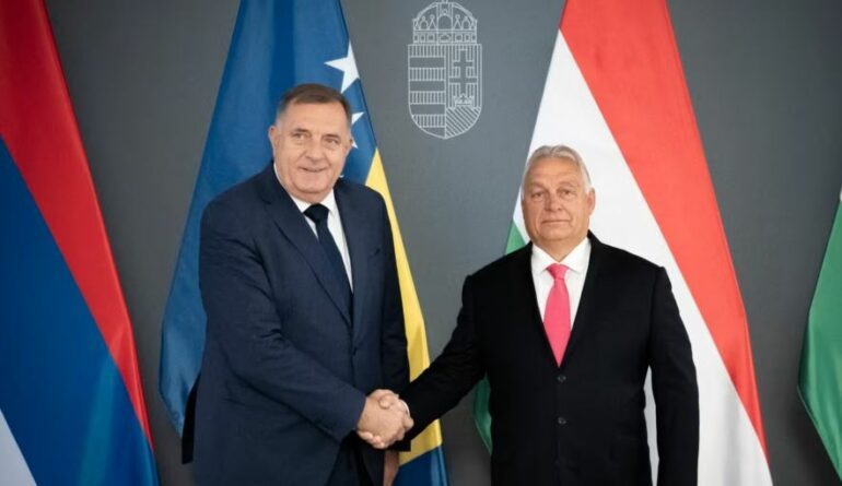 “NË SHËRBIM TË STABILITETIT TË BE”/ Orbani pret në takim presidentin e Republikës Sërpska, çfarë u diskutua