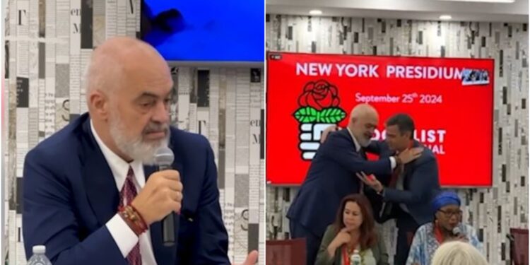 “KRENARË PËR SHQIPËRINË”/ Rama në New York, merr pjesë në takimin vjetor të Presidiumit të Internacionales Socialiste