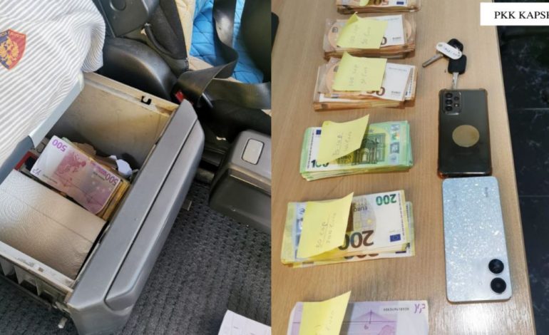 E PËSON KEQ 38-VJEÇARI/ Tenton të fusë në Shqipëri 30 mijë euro të pa deklaruara. I kishte fshehur në…