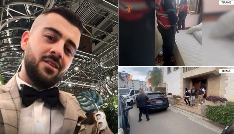 PLAGOSI 3 PERSONA NË LOKALIN E VIP-AVE/ Ishte fshehur në një hotel në Kukës, moment i arrestimit të Edison Elezaj (PAMJET)