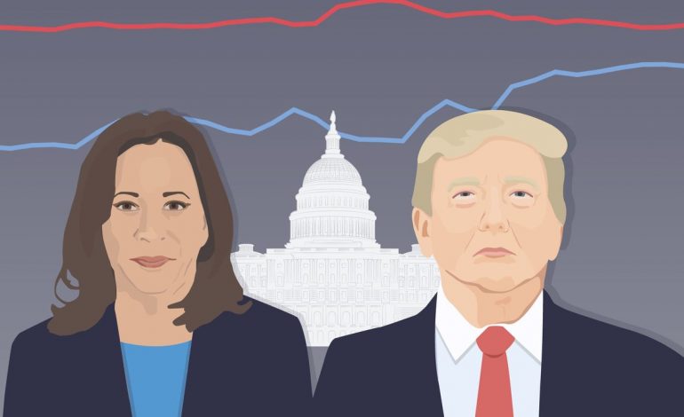 TRUMP DHE HARRIS I AFROHEN PËRBALLJES/ Cilat janë 7 shtetet që pritet të vendosin rezultatin e zgjedhjeve në SHBA