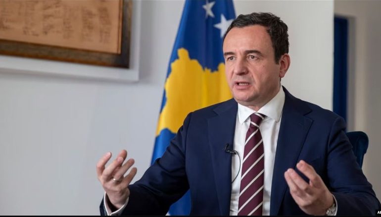 KOSOVË/ Albin Kurti: Si kryeministër s’mund të themeloj asociacionin e komunave me shumicë serbe