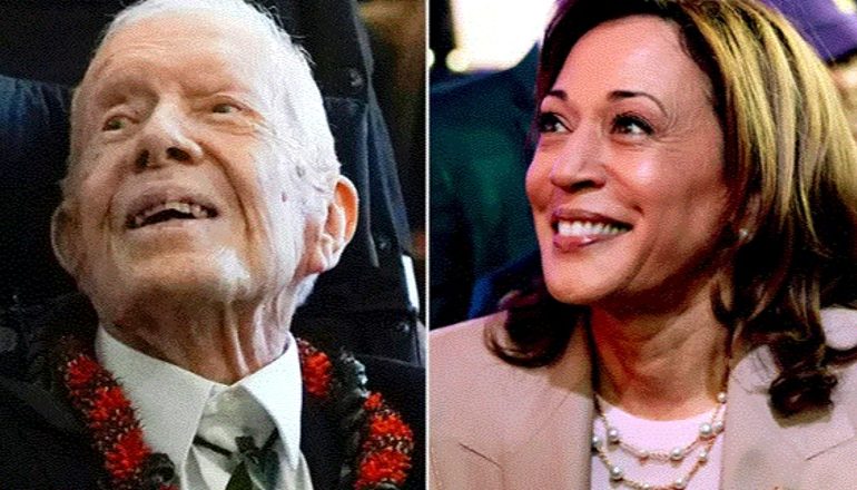 NË MOSHËN 100-VJEÇARE/ Ish-presidenti Jimmy Carter jep votën për Kamala Harris