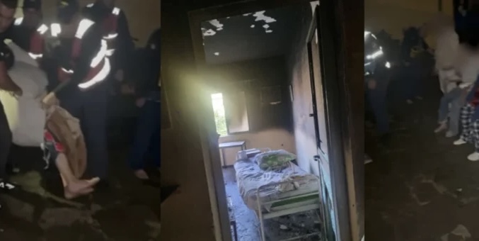 ZBULOHET SHKAKU I ZJARRIT NË AZIL/ Digjen disa dhoma! Të moshuarit u bllokuan brenda