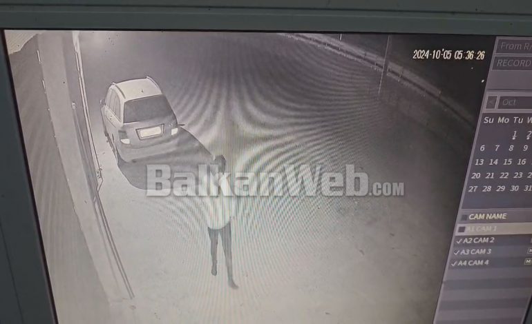 NDODH NË KAVAJË/ Ja si vidhet brenda pak sekondave “Range Rover” nga servisi…