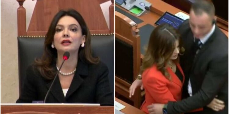 ERË BENZINE NË SALLË/ Spiropali ndërpret seancën; Elda Hoti: Hodha parfum…