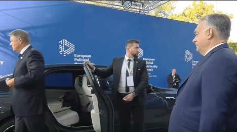 MOMENTI I SIKLETSHËM/ Presidenti i Rumanisë i kthen shpinën Orbanit, nuk e njeh kur del nga makina